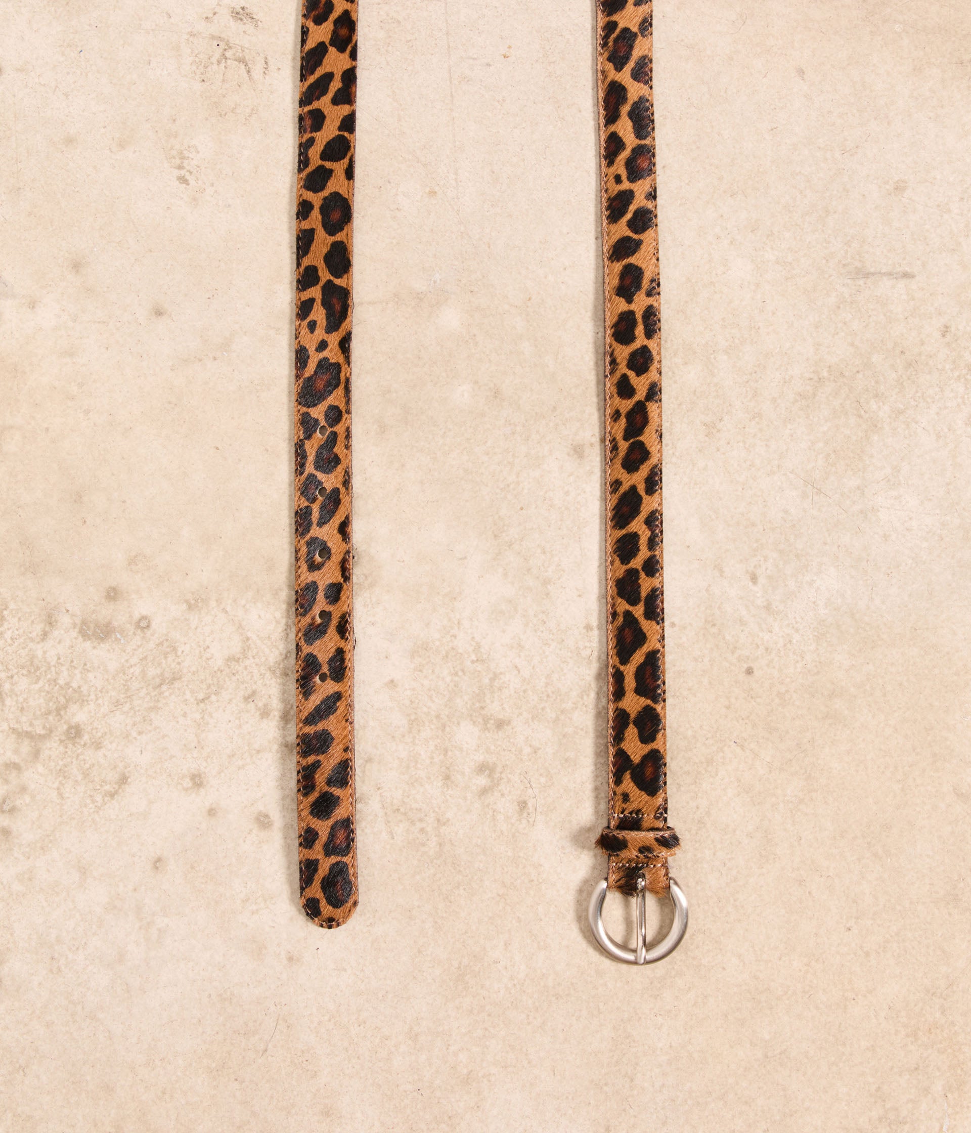 Ceinture effet leopard Rajah