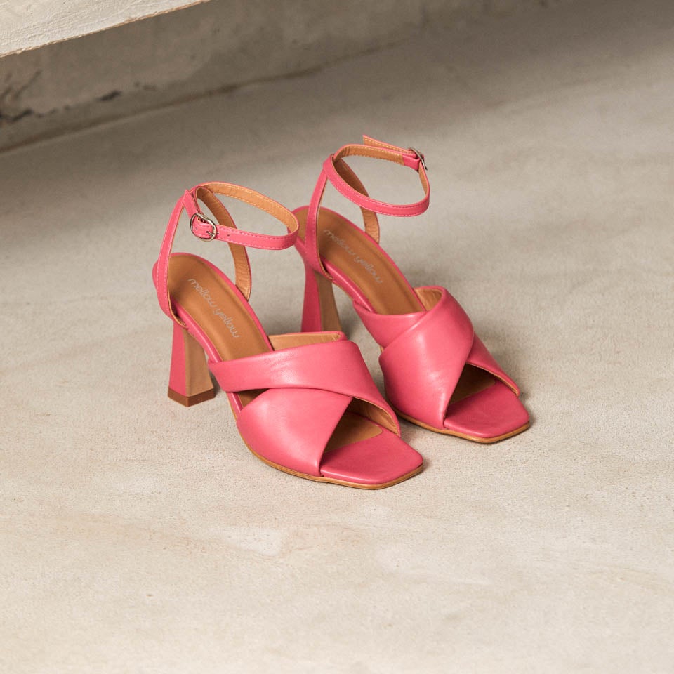 Sandales Leana rose